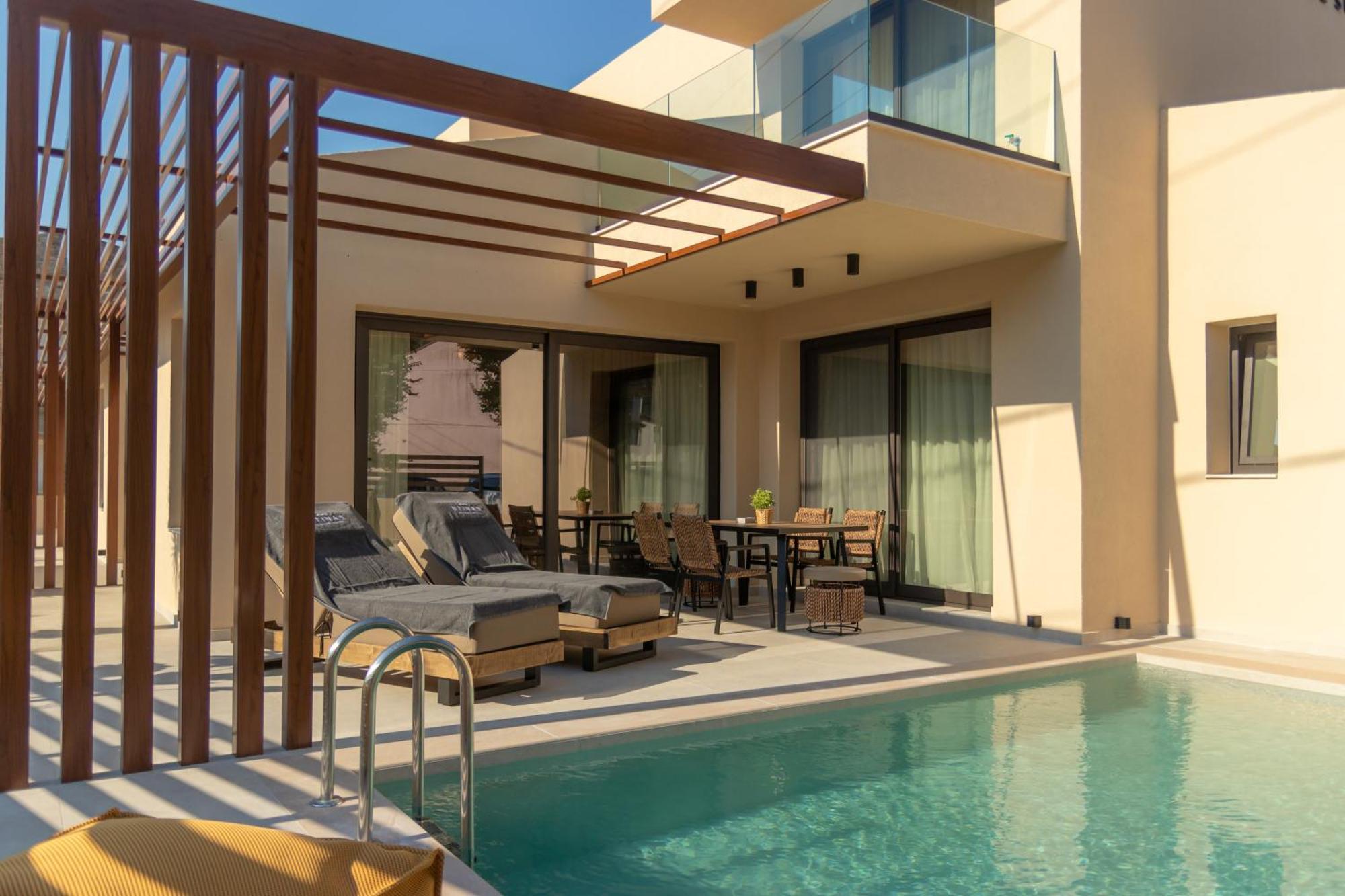Ntinas Seaside Suites Скала-Потамьяс Екстер'єр фото
