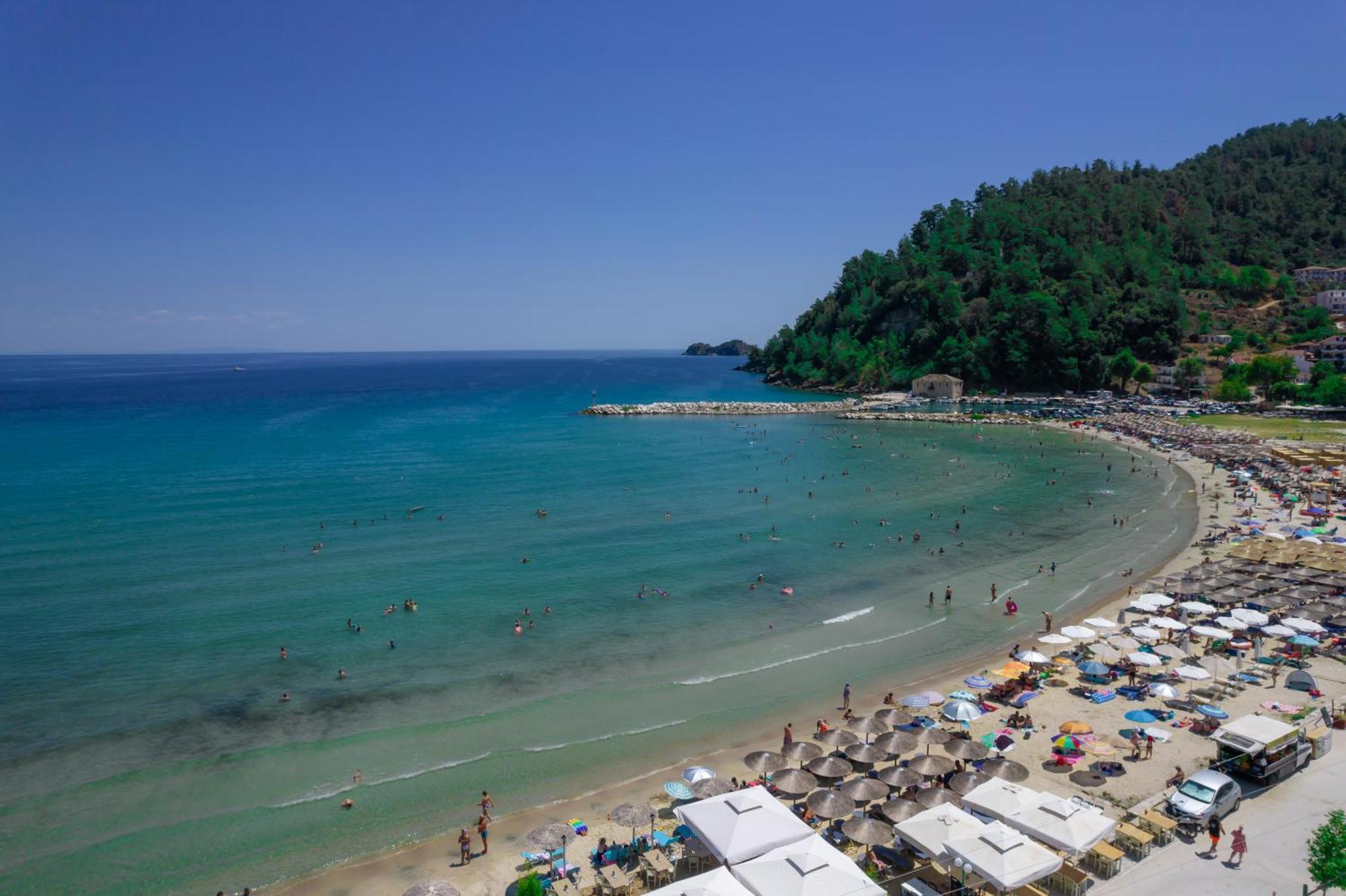 Ntinas Seaside Suites Скала-Потамьяс Екстер'єр фото